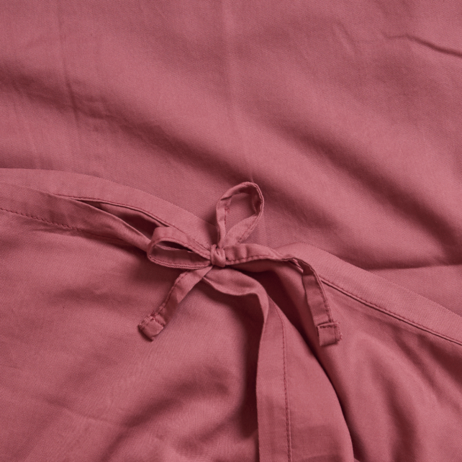 Kids - TENCEL™ Twill Dekbedovertrek Dusty Rose - Afbeelding 4