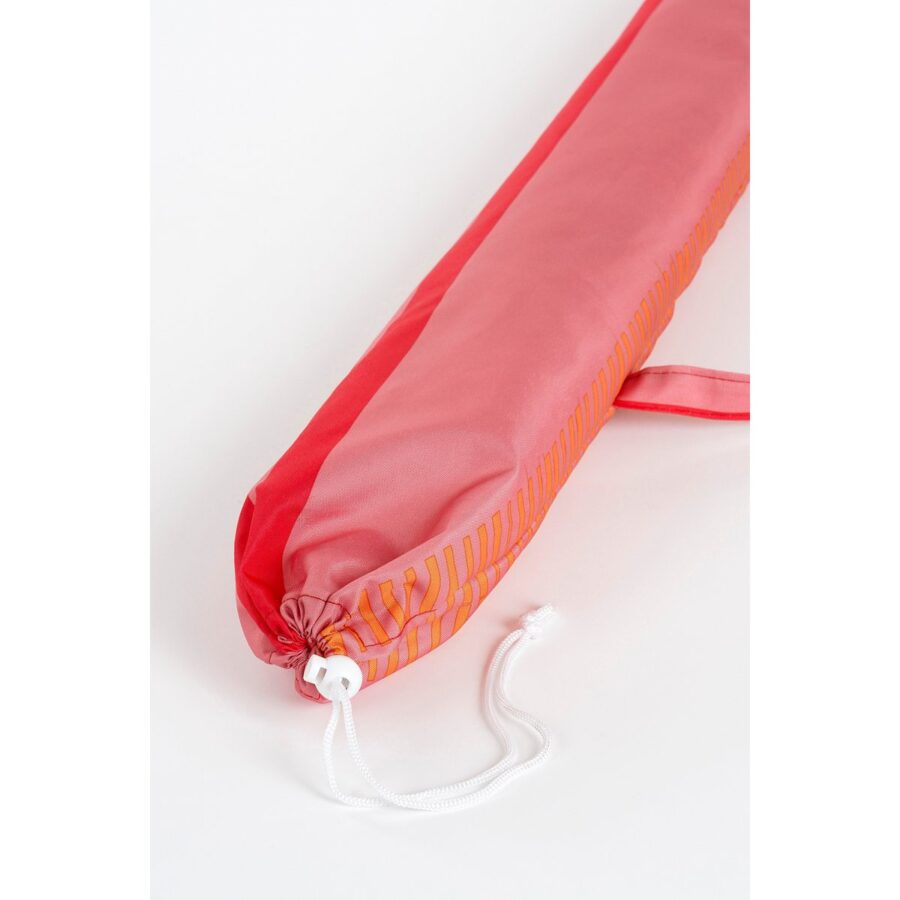Stripe Strandparasol - H180 x Ø160 cm - Lichtroze - Afbeelding 6