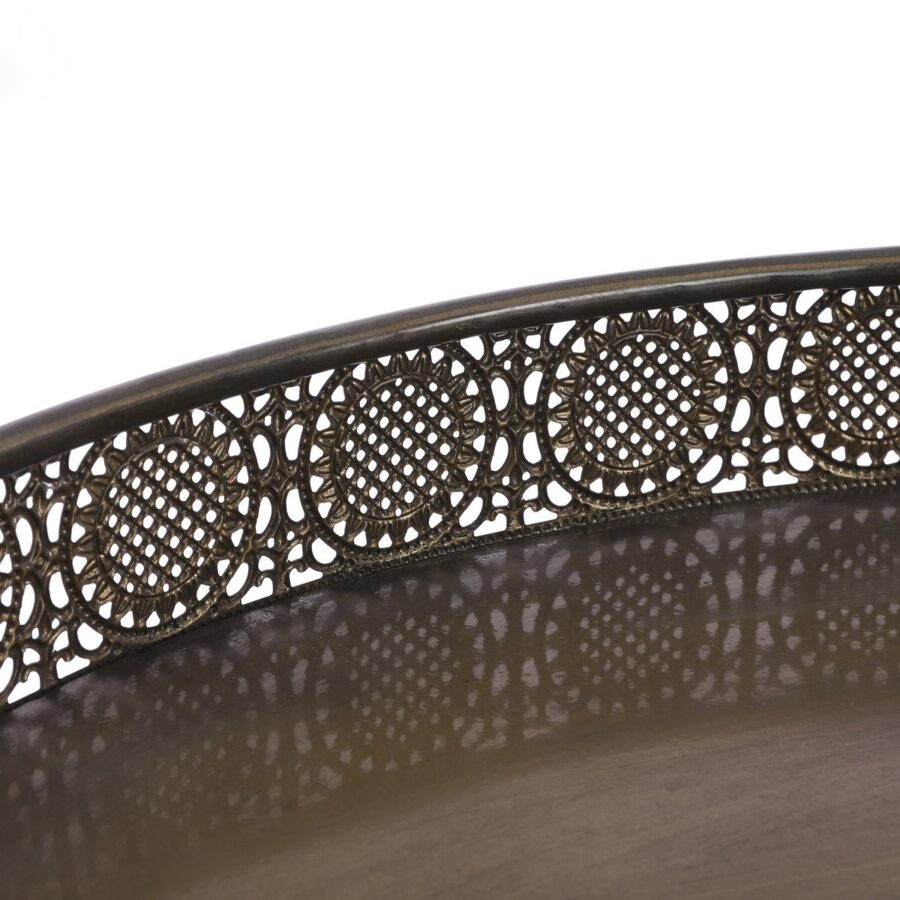 Lagune Salontafel - H46 x Ø70 cm - Metaal - Brons - Afbeelding 3