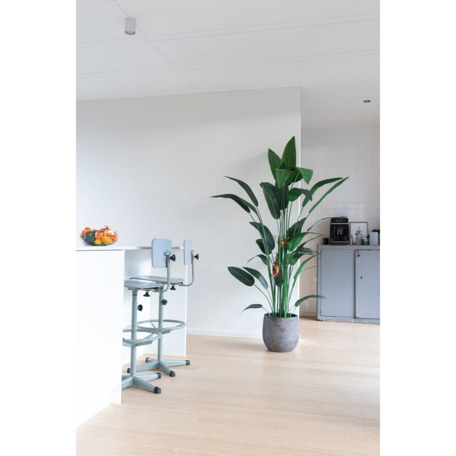 Strelitzia Kunstplant Met Bloem 210cm - Afbeelding 2