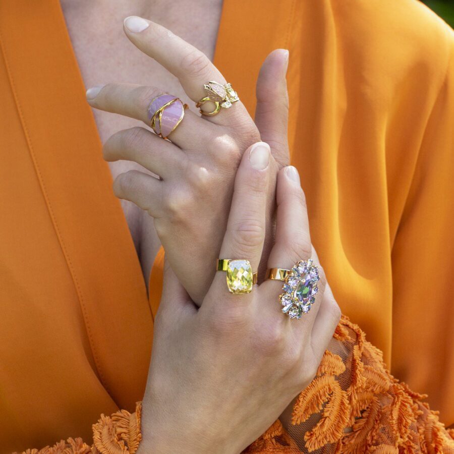 Lady Di Ring Gold - Afbeelding 2