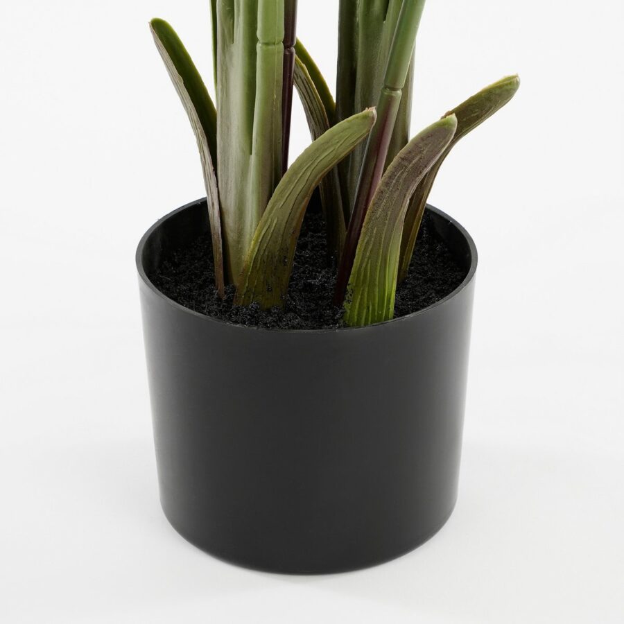 Kunstplant Bananenboom in Pot - H180 x Ø30 cm - Groen - Afbeelding 5