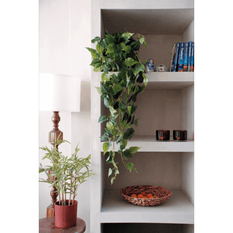 Philodendron Kunst Hangplant 90cm - Afbeelding 2
