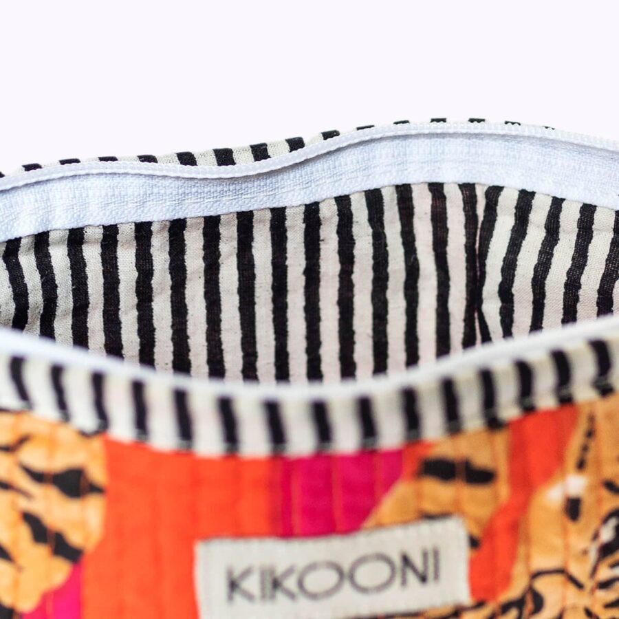 handgemaakte mini tas 'Poppy Tiger' - Afbeelding 4