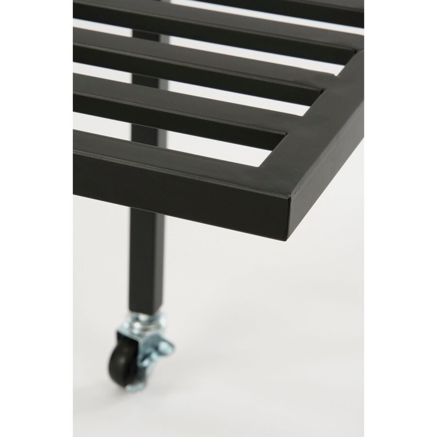 Greenrax Plantentafel - L118 x B38 x H36 cm - Metaal - Zwart - Afbeelding 2