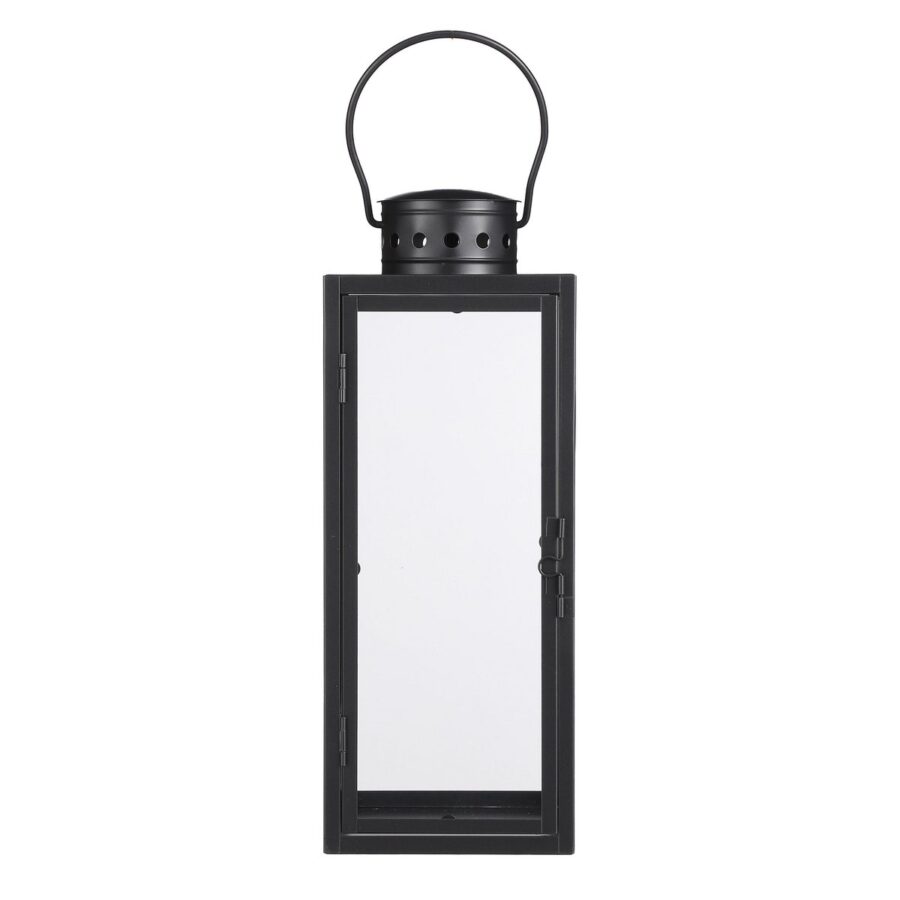 Arzilla Lantaarn - L14 x B13 x H35 cm - Zwart - Afbeelding 2