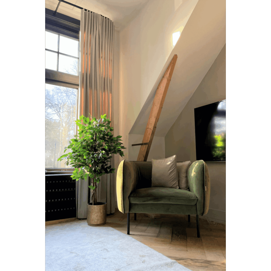 Kunst Ficus 130cm - Afbeelding 2