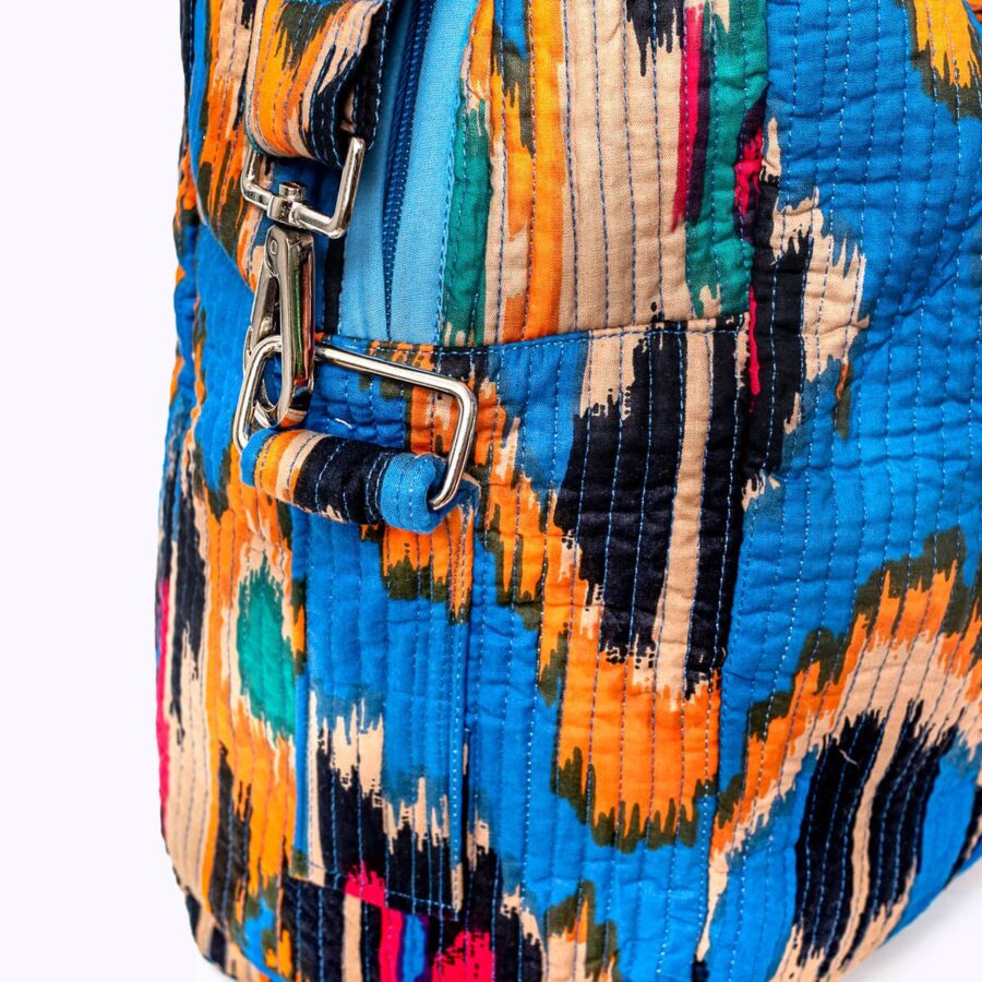 Grote reistas 'Blue Ikat' - Afbeelding 5