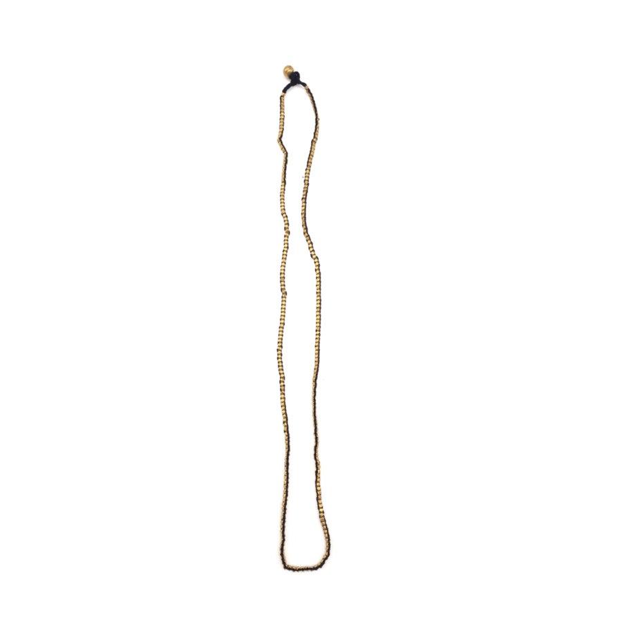 Lange Dokra ketting "clean black"