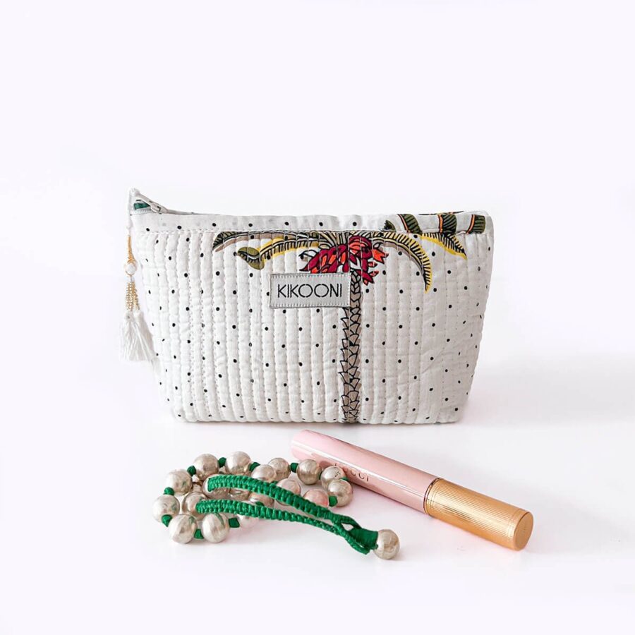 Handgemaakte mini -tas "Palms" - Afbeelding 3