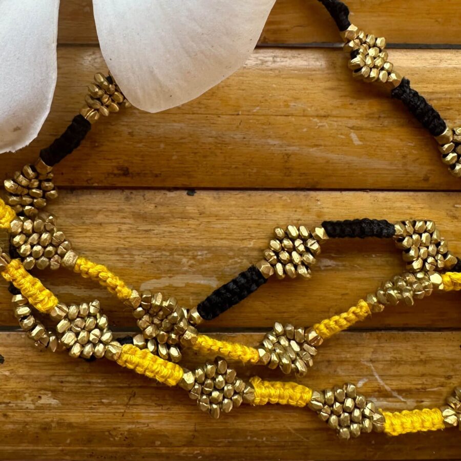 Dokra ketting "Bloem" - Afbeelding 5