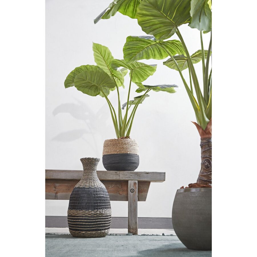 Jorck Plantenmand - Set van 3 - H24 x Ø26 cm - Zwart - Afbeelding 5