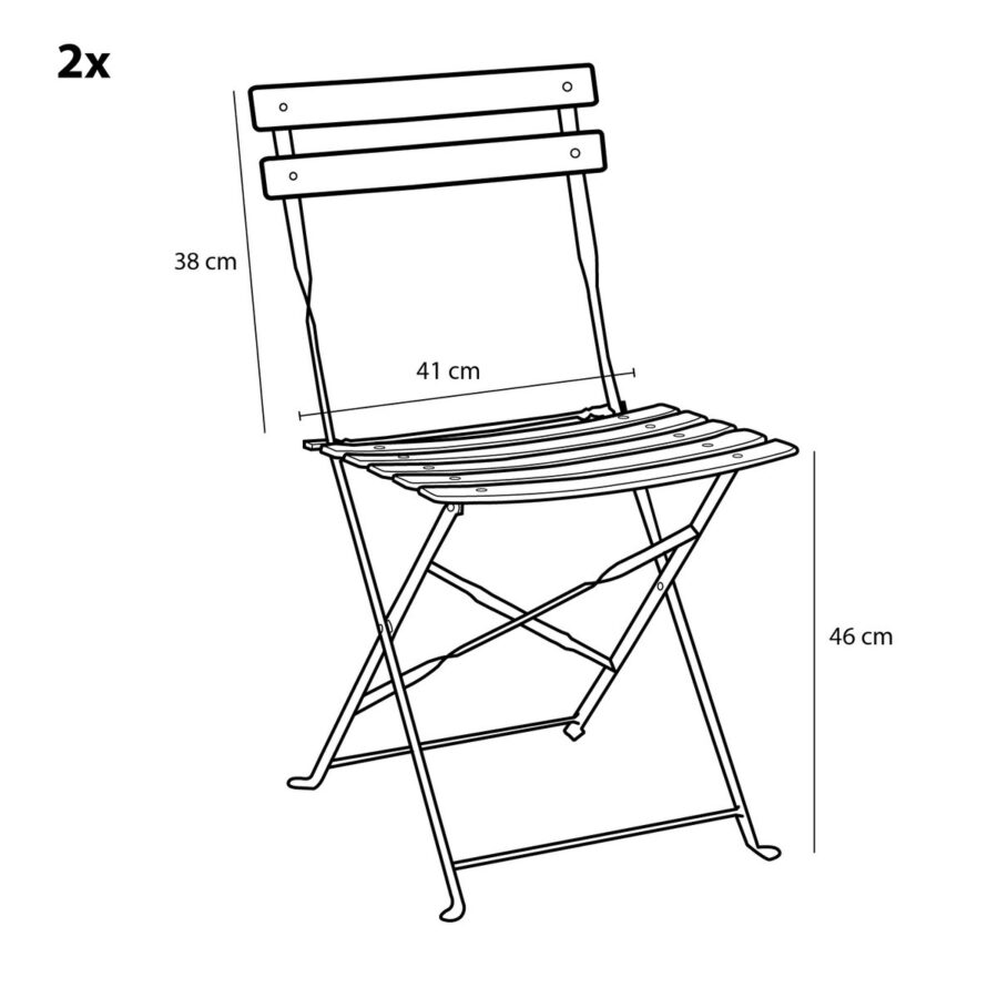 Laurence Bistroset - Set van 3 - Metaal - Lichtblauw - Afbeelding 8