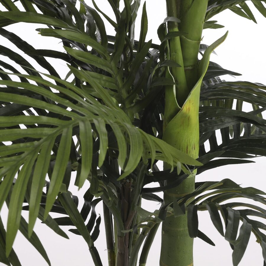 Areca palm Kunstplant - H150 x Ø100 cm - groen - Afbeelding 4