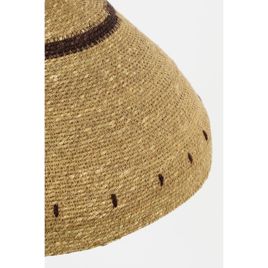 Joulz Hanglamp - H22 x Ø41 cm - Jute - Lichtbruin - Afbeelding 3