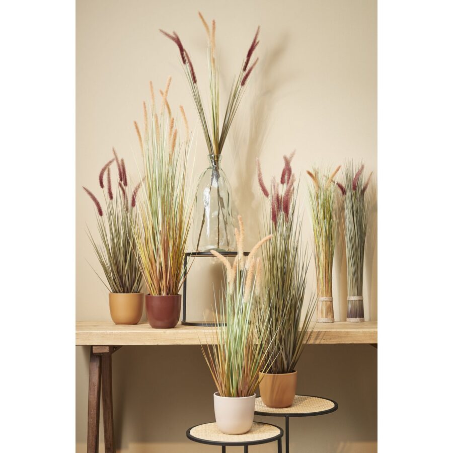 Organic Vaas - H51 x Ø22 cm - Transparant - Afbeelding 6