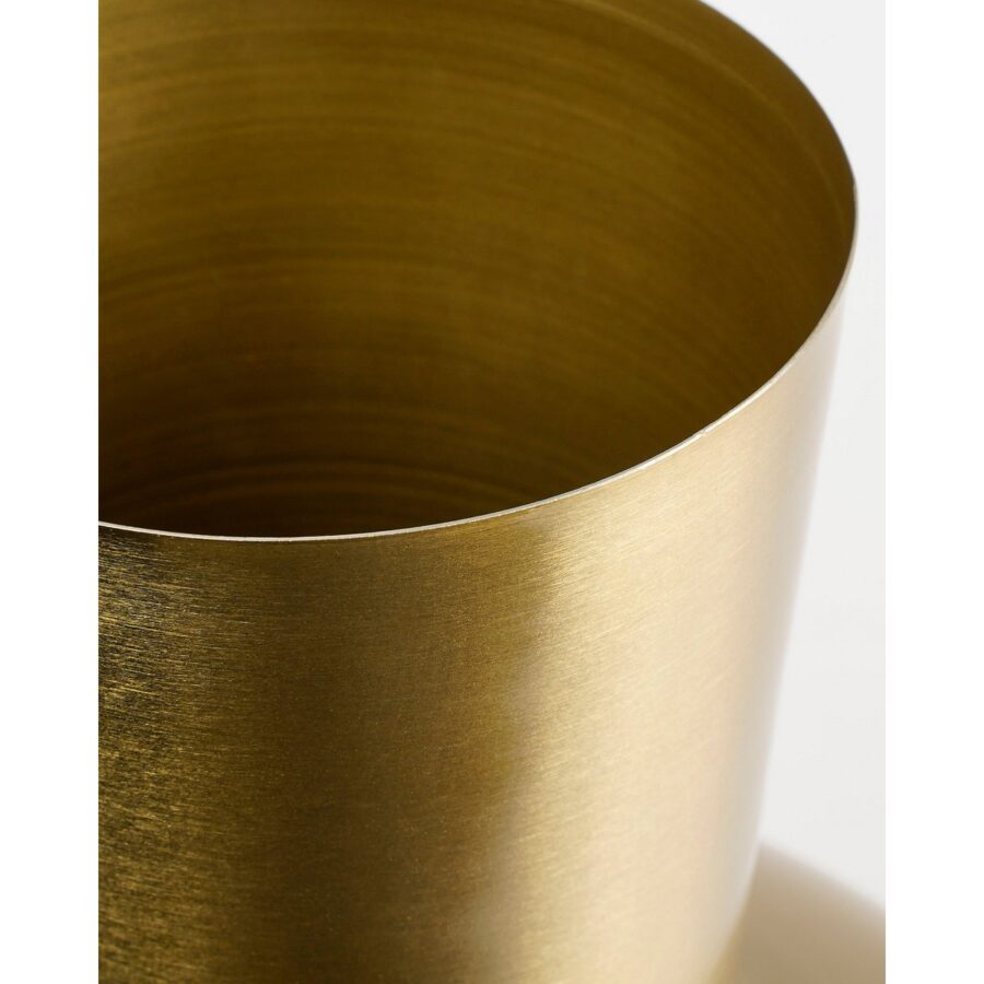 Dara Vaas - H42 x Ø28 cm - Metaal - Goud - Afbeelding 2