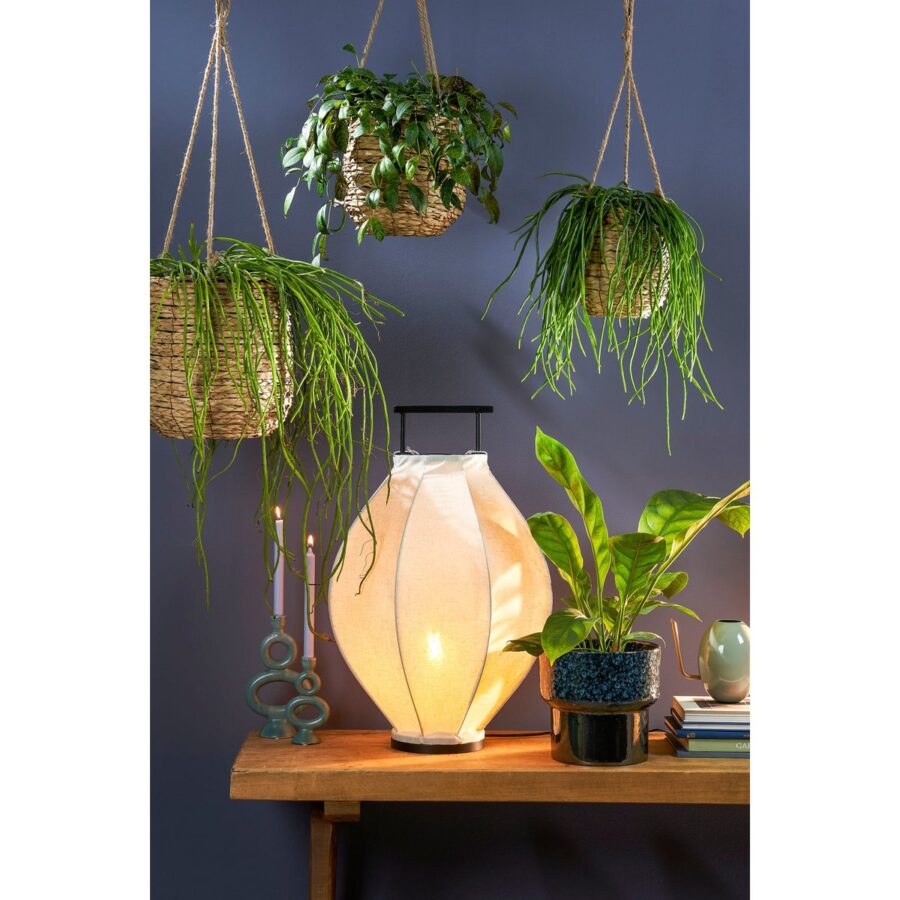 Avalon Hangpot - Set van 3 - H90 x Ø30 cm - Zeegras - Lichtbruin - Afbeelding 7