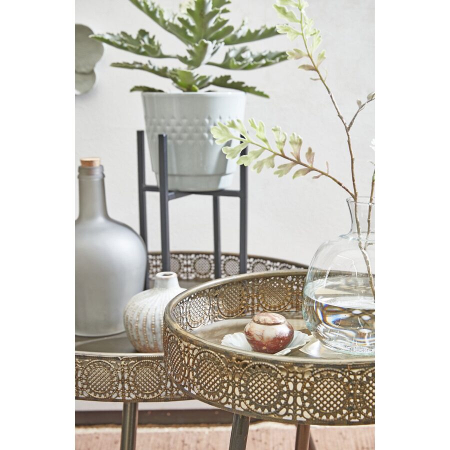 Lagune Salontafel - H46 x Ø70 cm - Metaal - Brons - Afbeelding 9