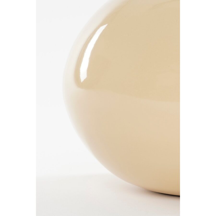 Boyd Vaas - H36 x Ø25 cm - Metaal - Beige - Afbeelding 3