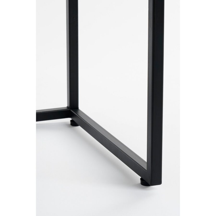 Clifton Opbergkast met Deuren - L38 x B35 x H90 cm - Metaal - Zwart - Afbeelding 6