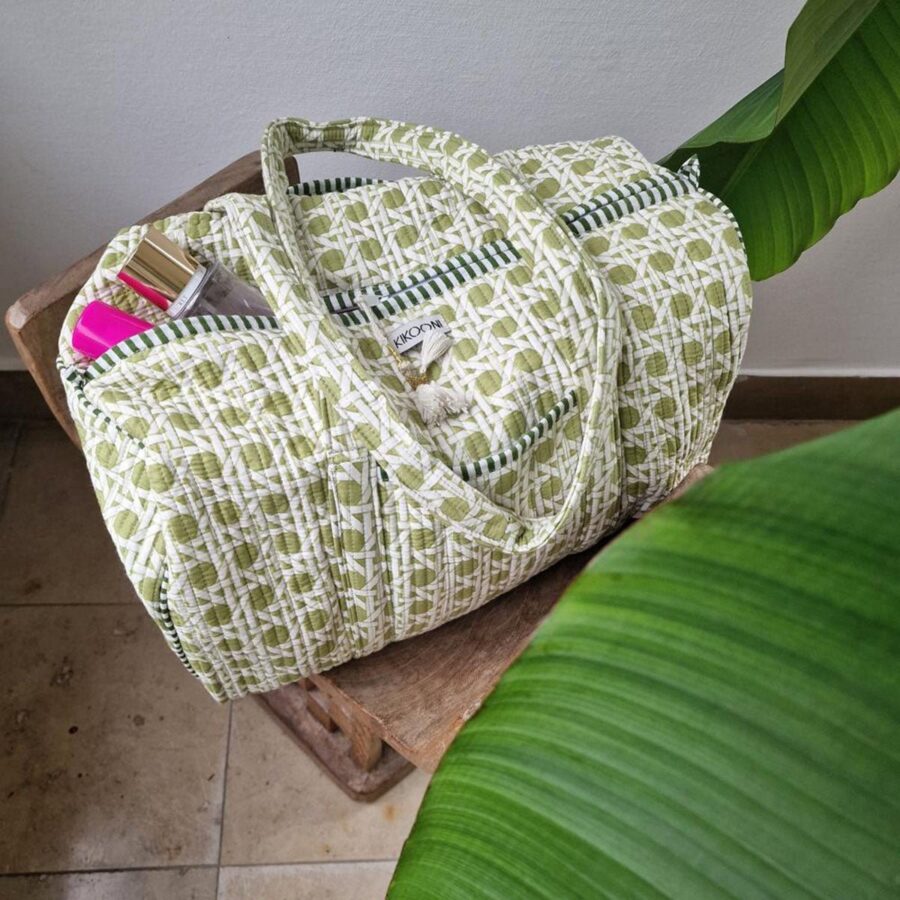 Handgemaakte katoenen tas "De Boom" - Afbeelding 6