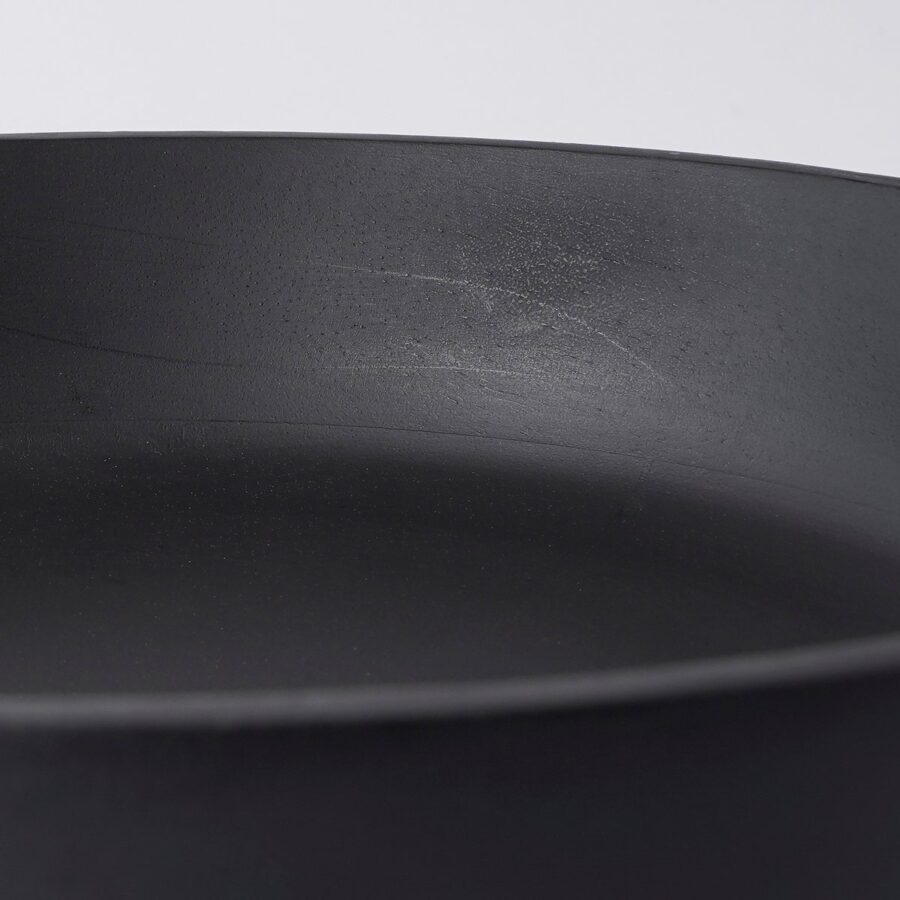Tomar Schaal - H5 x Ø20 cm - 100% FSC Mangohout - Zwart - Afbeelding 3