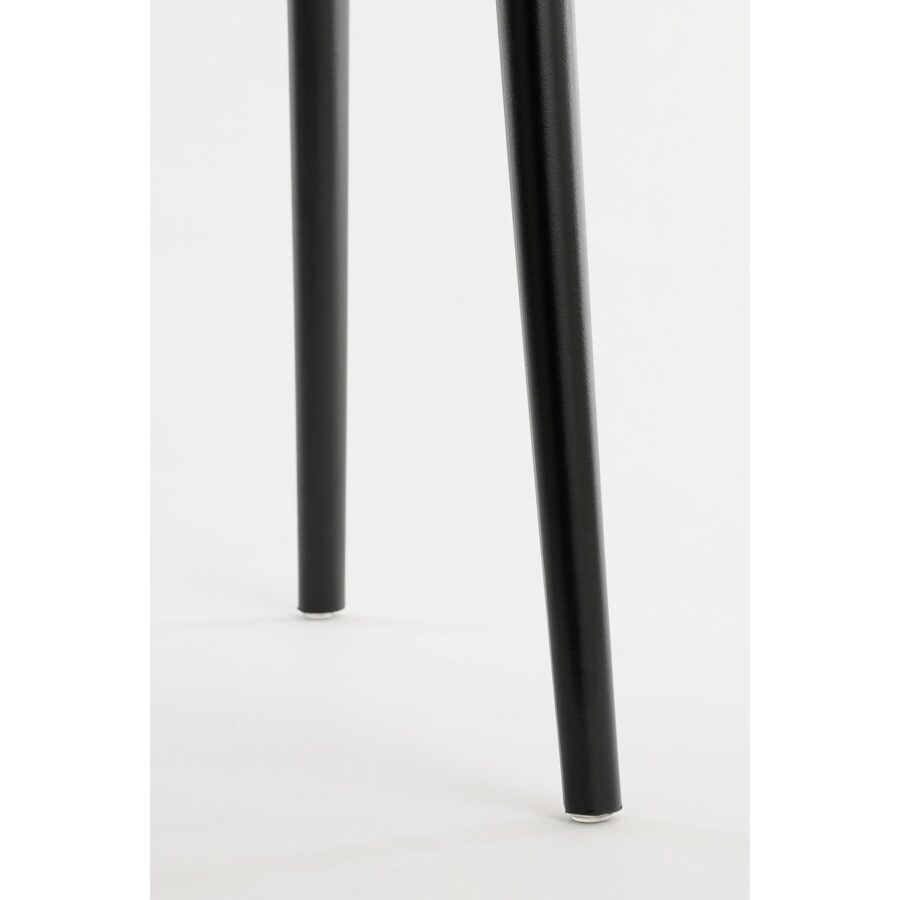 Nebraska Tuinstoel - L56 x B57 x H80 cm - Polypropyleen - Zwart - Afbeelding 5