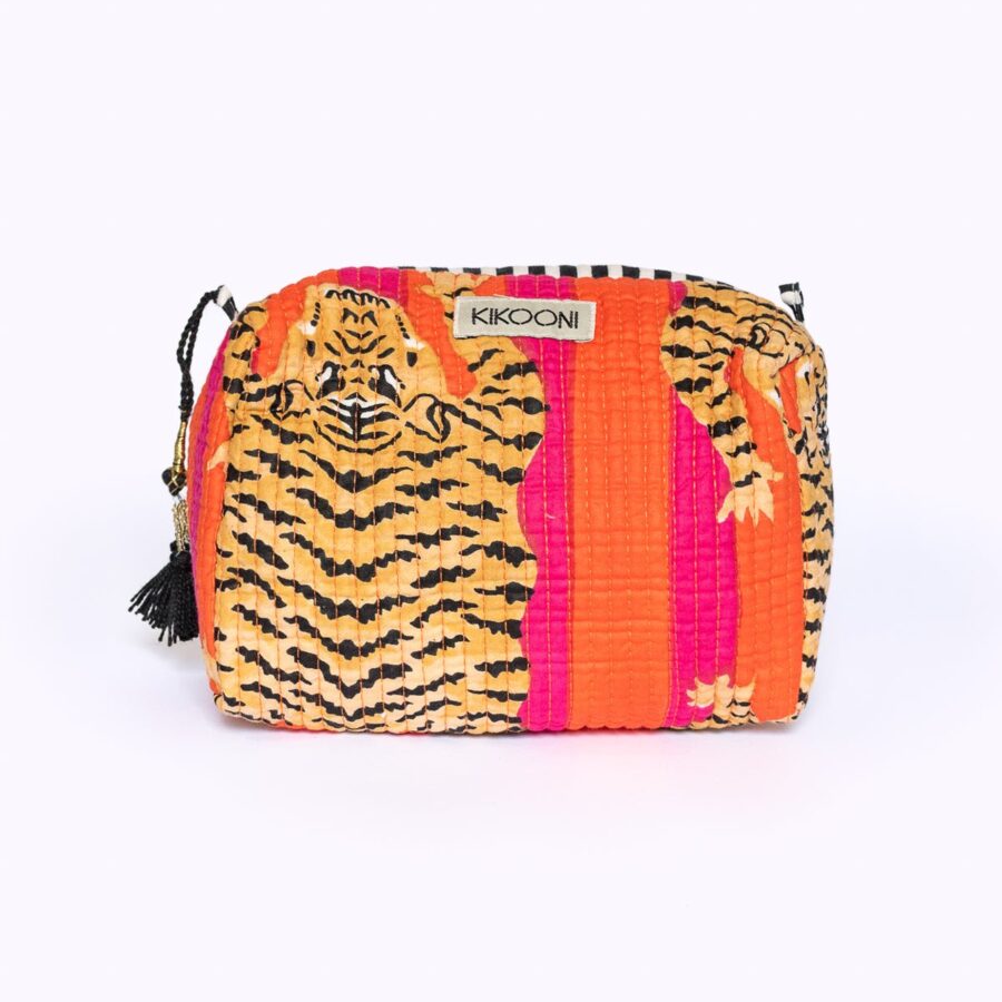 Kleine cosmetische tas 'Poppy Tiger' - Afbeelding 3