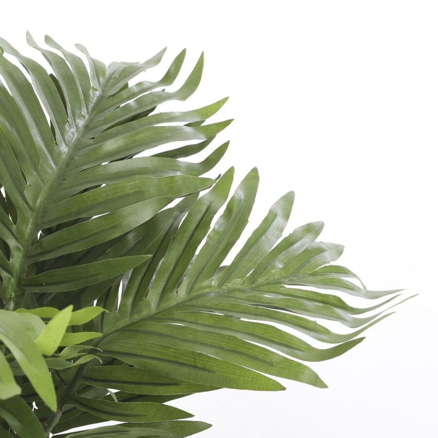 Areca Palm Kunstplant in Bloempot Stan - H45 x Ø60 cm - Groen - Afbeelding 2