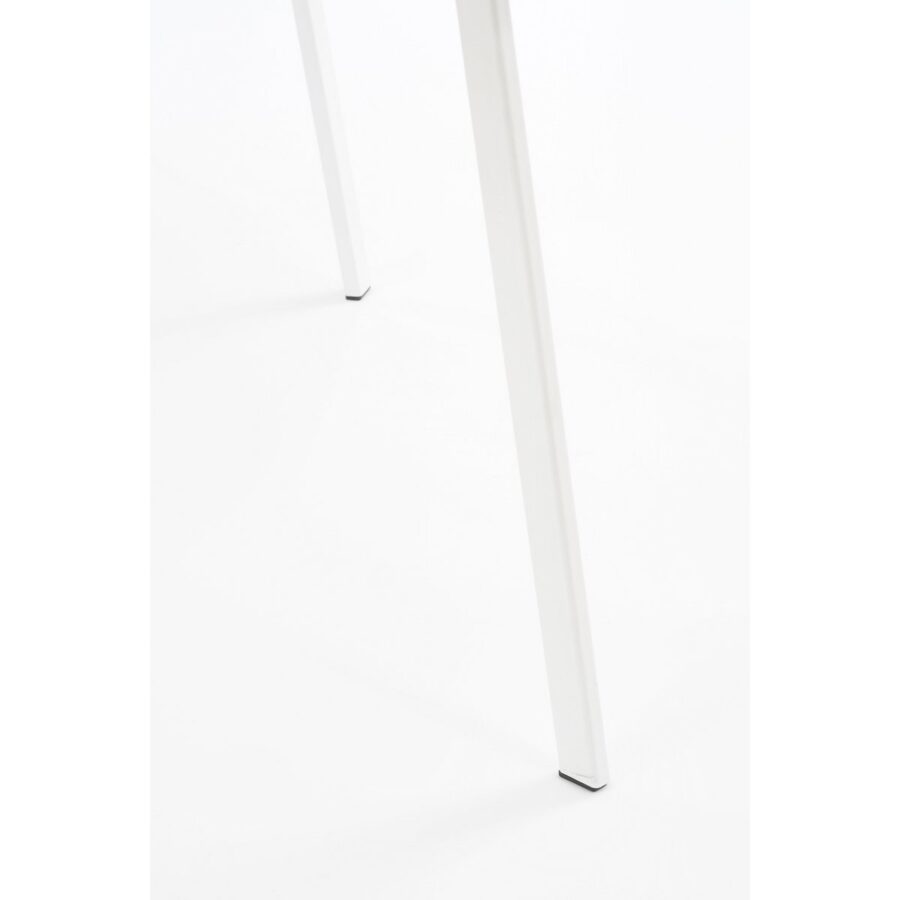 Seatle Bijzettafel voor Buiten - H38 x Ø58 cm - Metaal - Wit - Afbeelding 3