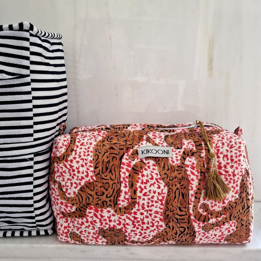 handgemaakte make-uptas "h.Leopard" - Afbeelding 2