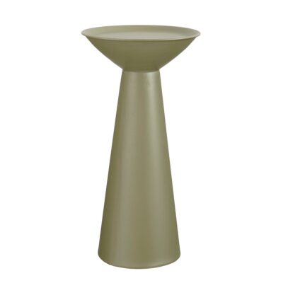Chiel Bijzettafel - H55 x Ø28 cm - FSC 100% - Metaal - Groen