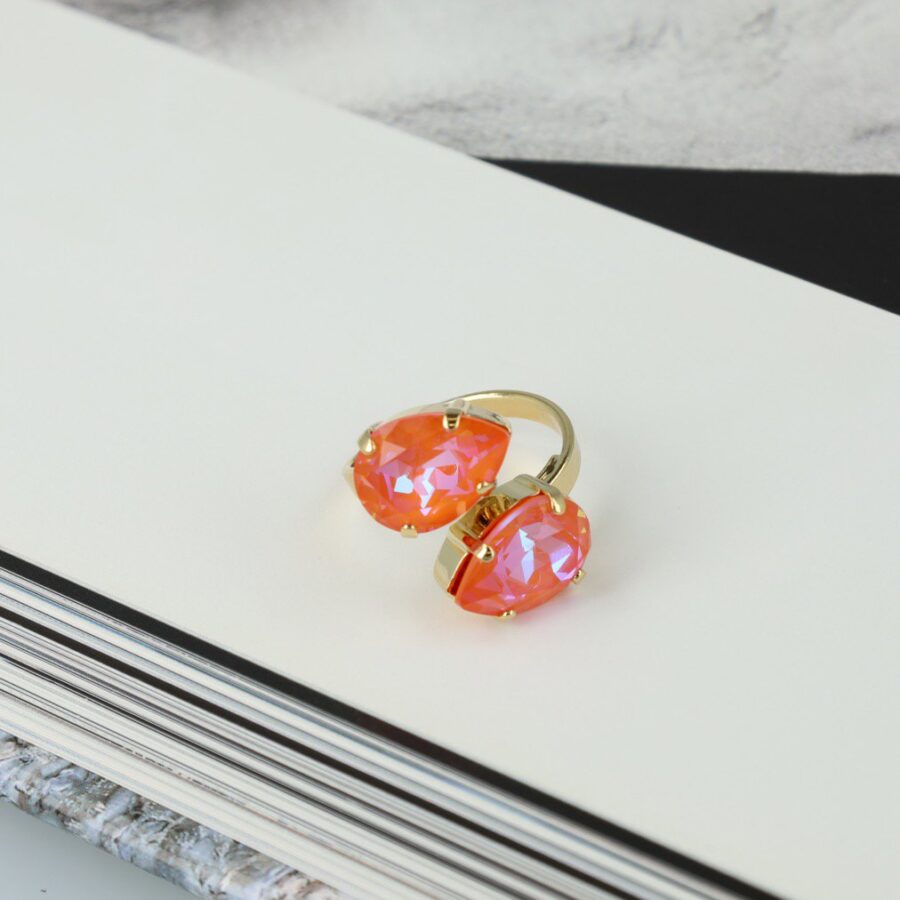 Classic Ring Orange Glow - Afbeelding 3