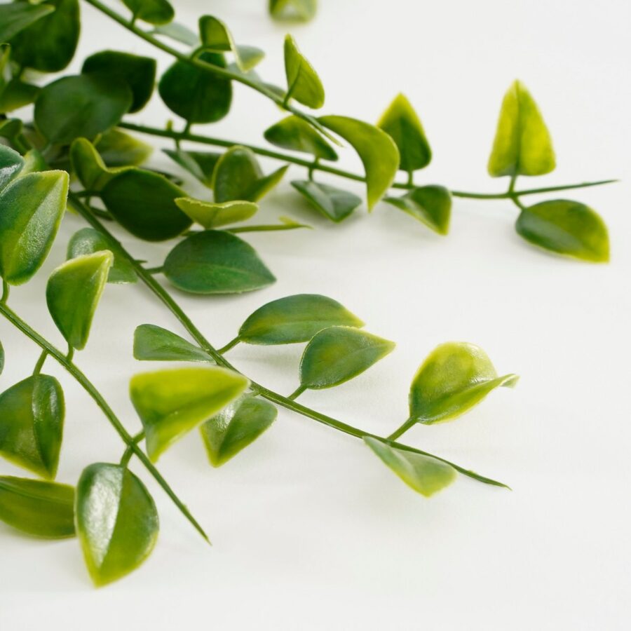Ficus Kunst Hangplant in Pot - H46 x Ø20 cm - Groen - Afbeelding 2