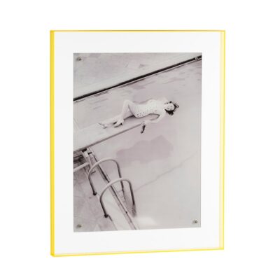 Women Wanddecoratie - L40 x B3 x H50 cm - Acryl - Grijs