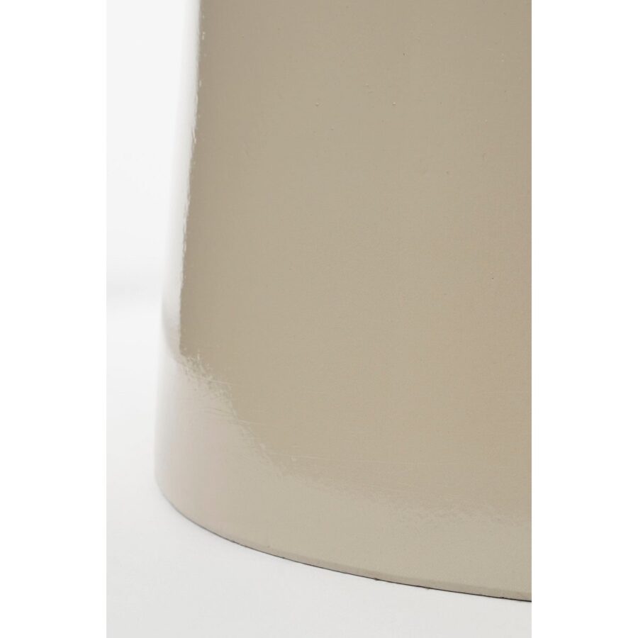 Stage Bijzettafel - H45 x Ø35 cm - Cement - Beige - Afbeelding 4