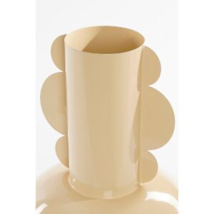 Boyd Vaas - H36 x Ø25 cm - Metaal - Beige - Afbeelding 2