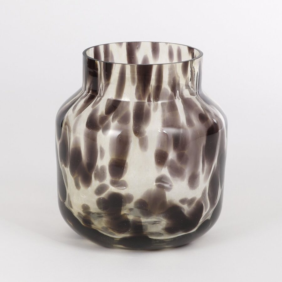 Pantera Vaas - H27 x Ø26 cm - Bruin - Afbeelding 2
