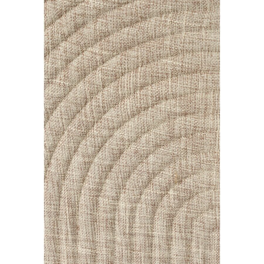 Mista Wanddecoratie - L60 x B3 x H80 cm - 100% FSC - Mdf - Bruin - Afbeelding 3