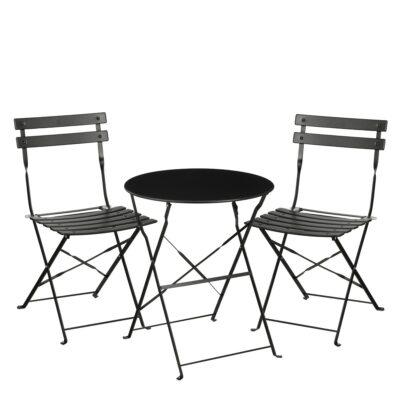 Laurence Bistroset - Set van 3 - Metaal - Zwart