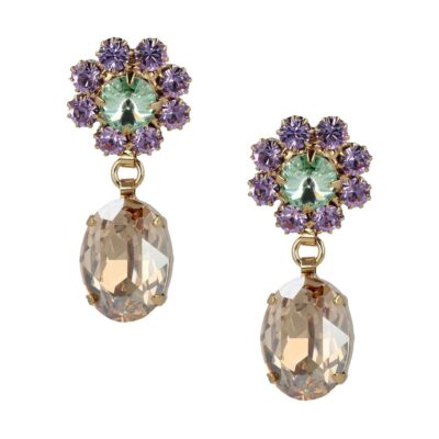Lavande de Mer Gold Earrings