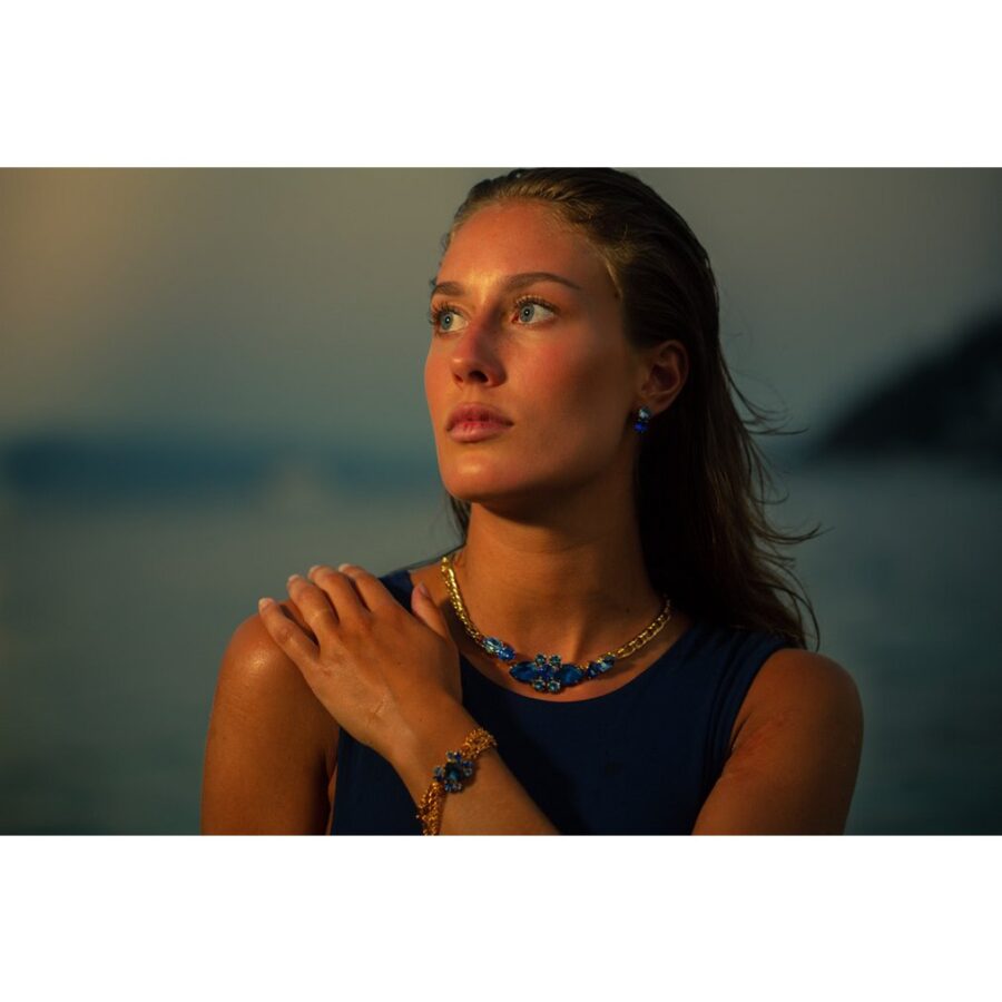 Blue Beetle Statement Bracelet - Afbeelding 3