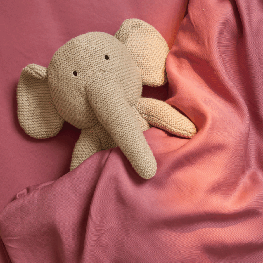 Kids - TENCEL™ Twill Dekbedovertrek Dusty Rose - Afbeelding 2
