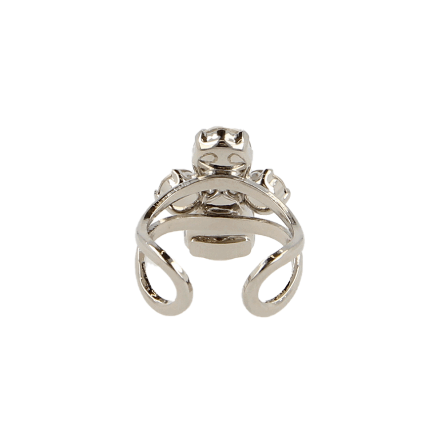 Silver Beetle Ring - Small - Afbeelding 4