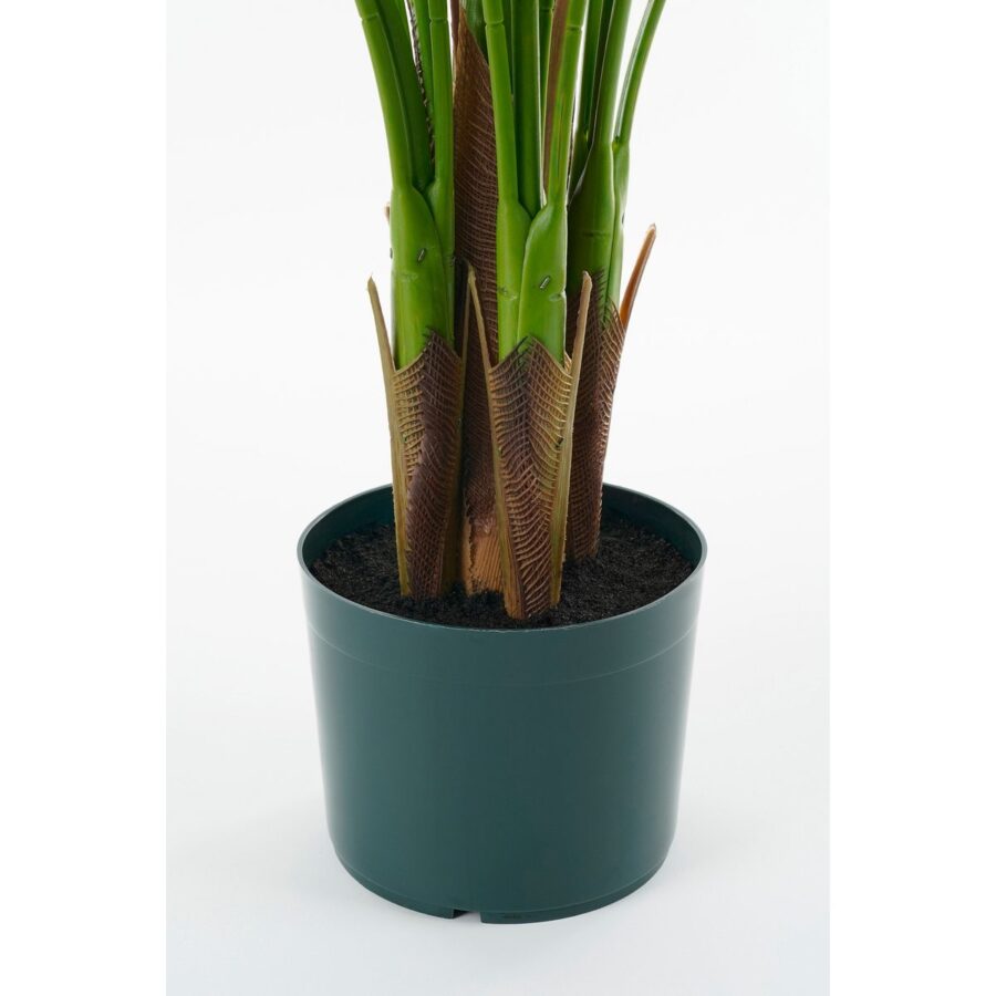 Areca Palm Kunstplant in Pot - H134 x Ø50 cm - Groen - Afbeelding 4