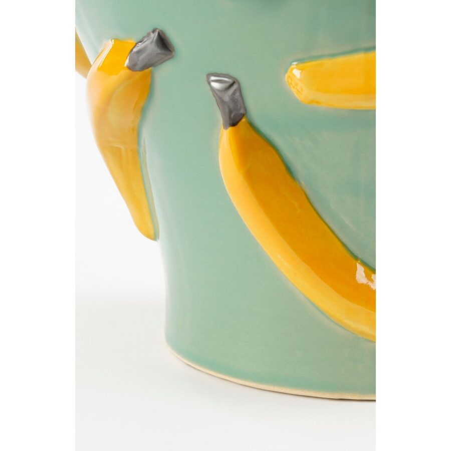 Moza Vaas - H38 x Ø34 cm - Keramiek - Lichtgroen - Afbeelding 4