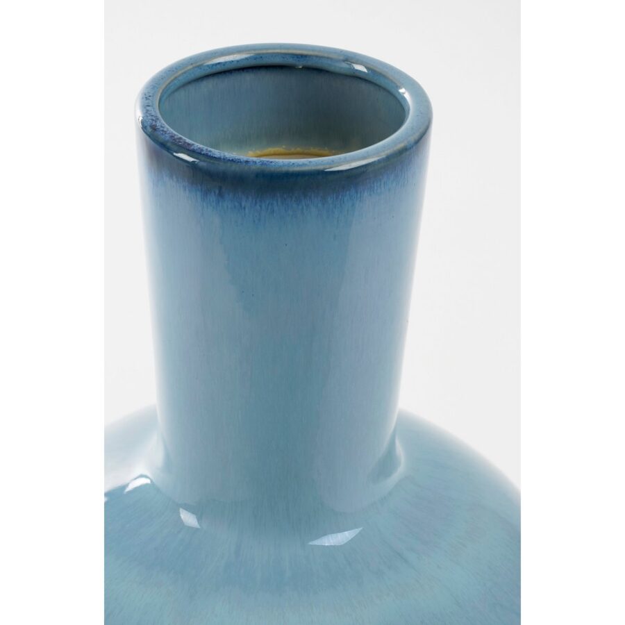 Holm Vaas - H42 x Ø29 cm - Keramiek - Blauw - Afbeelding 2
