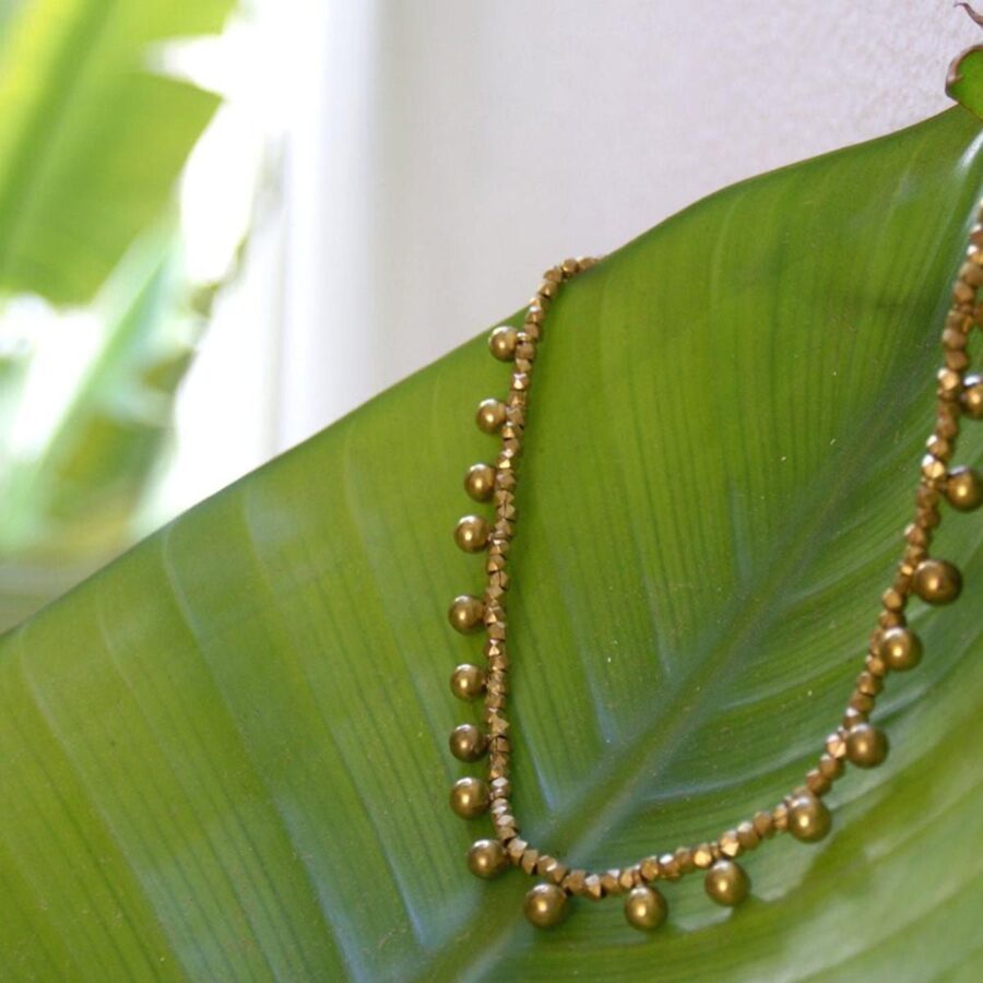 Dokra ketting "Kleine B's" - Afbeelding 6