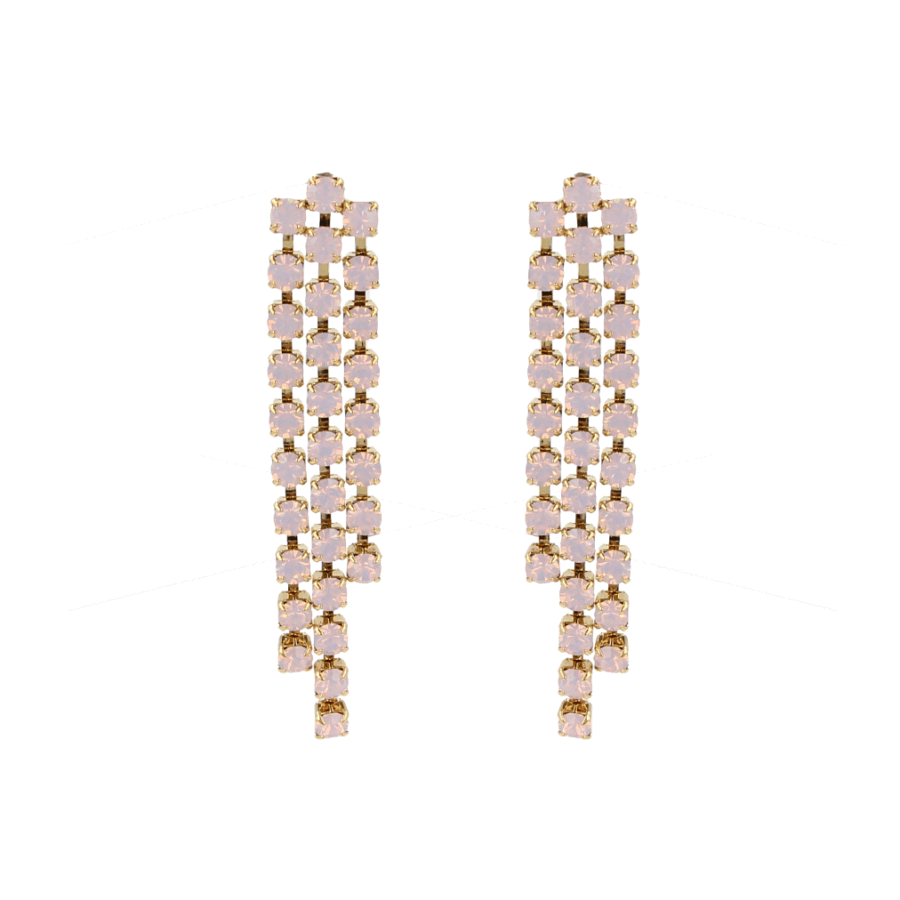 Alice Earrings Rosewater Opal